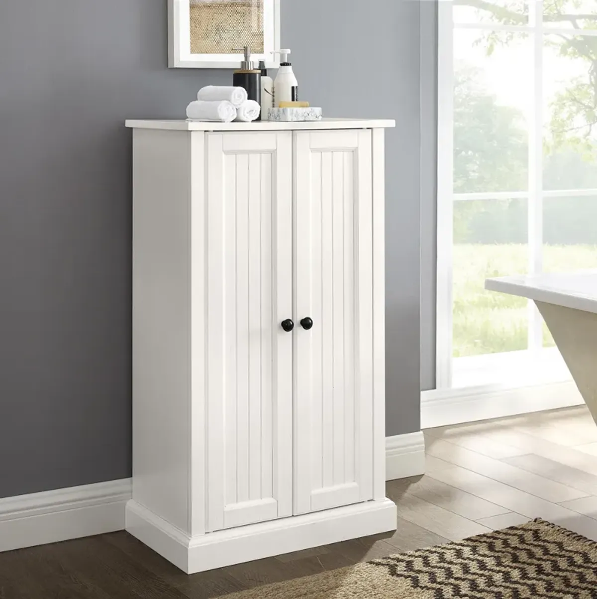 Deluz Accent Cabinet - White