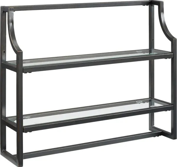 Shea Wall Shelf - Black