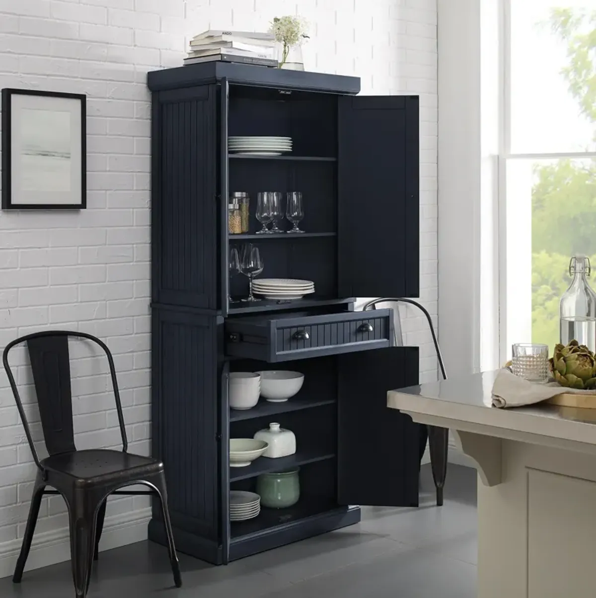 Deluz Kitchen Pantry - Blue