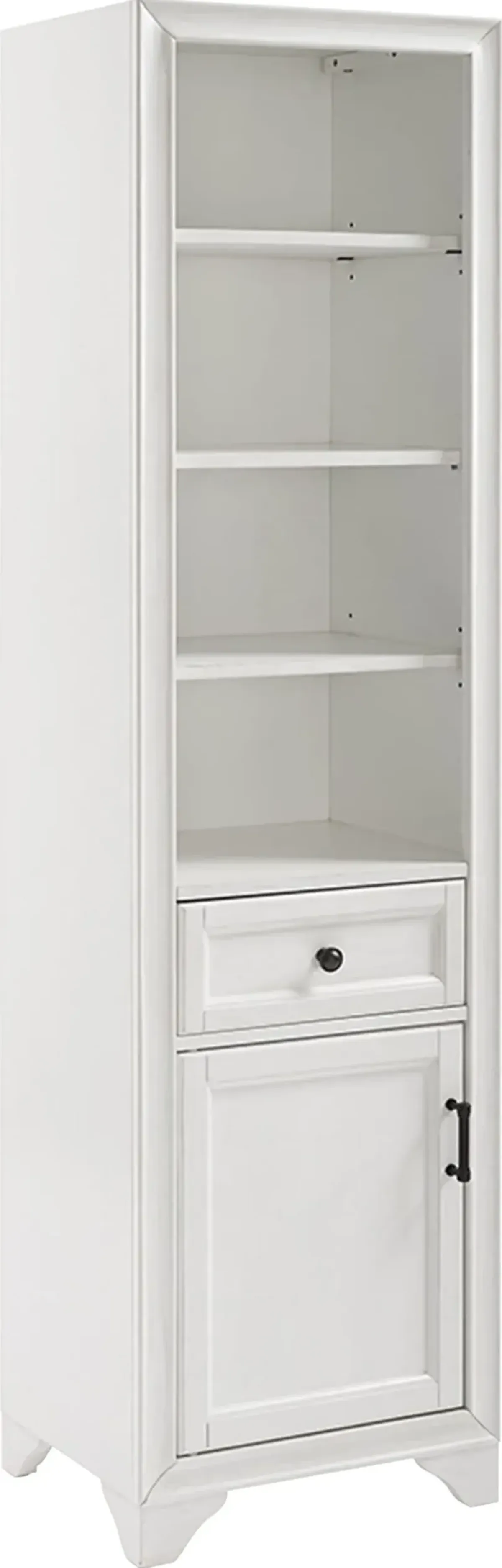 Pierre Linen Cabinet - White