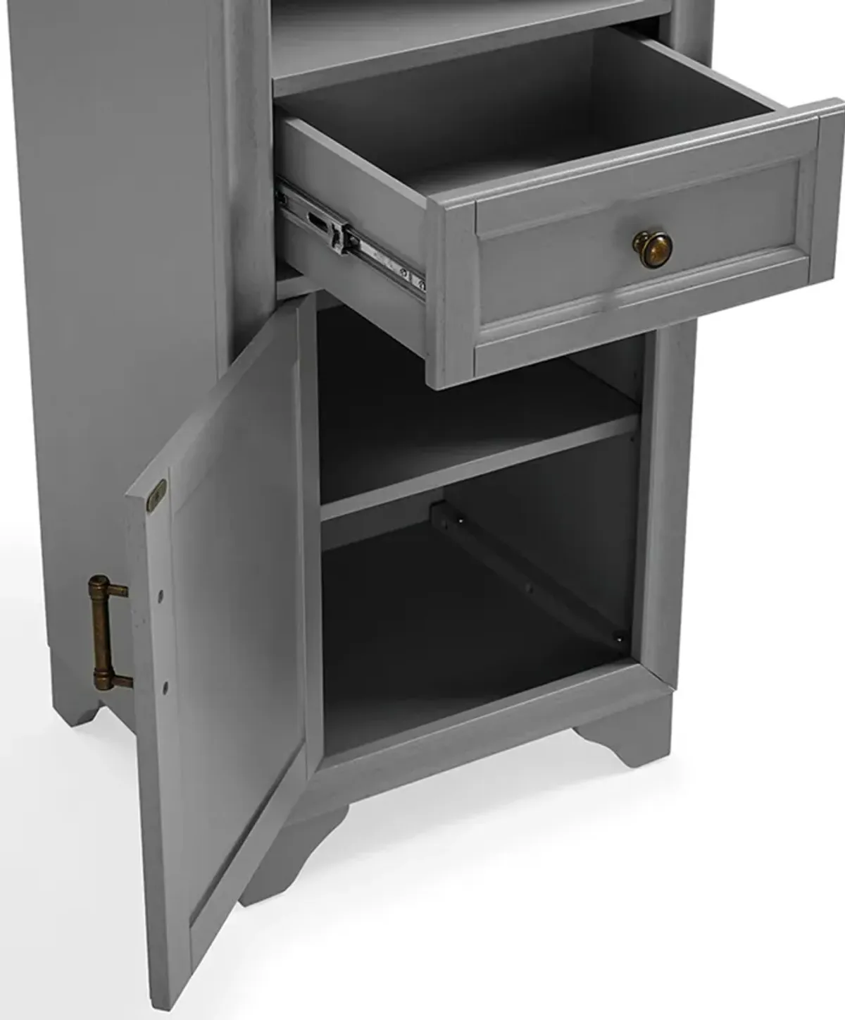 Pierre Linen Cabinet - Gray