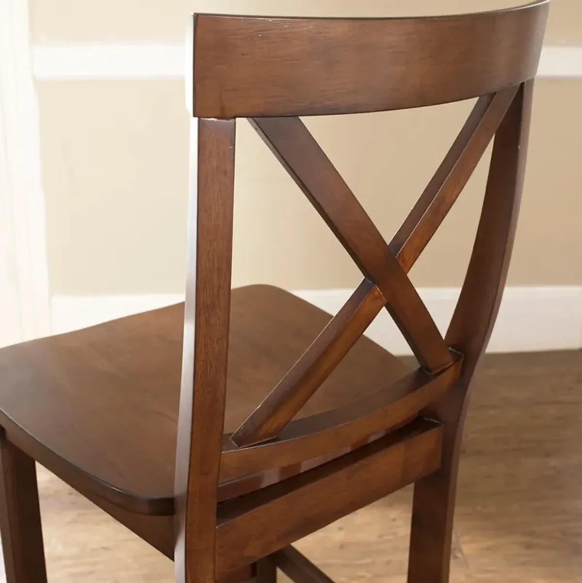 Kempton Set of 2 Bar Stools - Brown