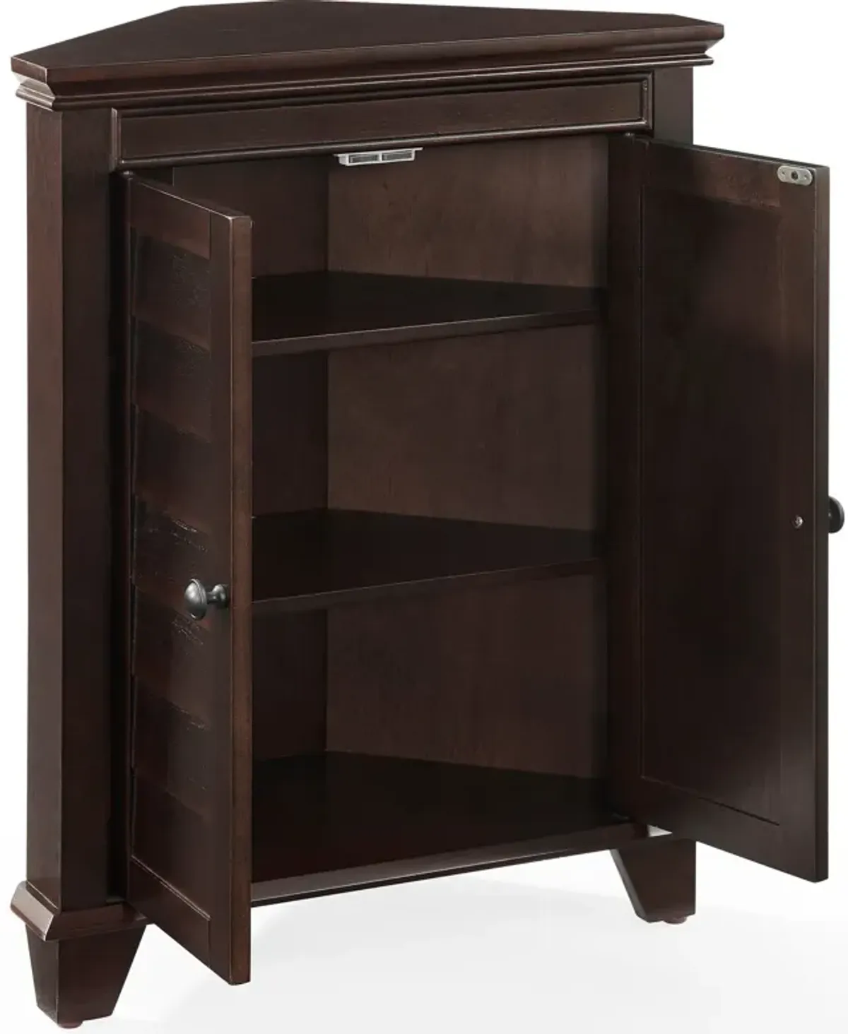 Beckinsale Corner Cabinet - Brown