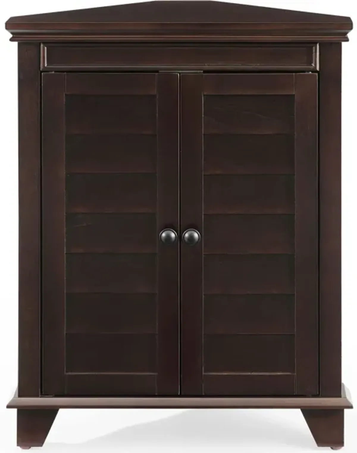 Beckinsale Corner Cabinet - Brown