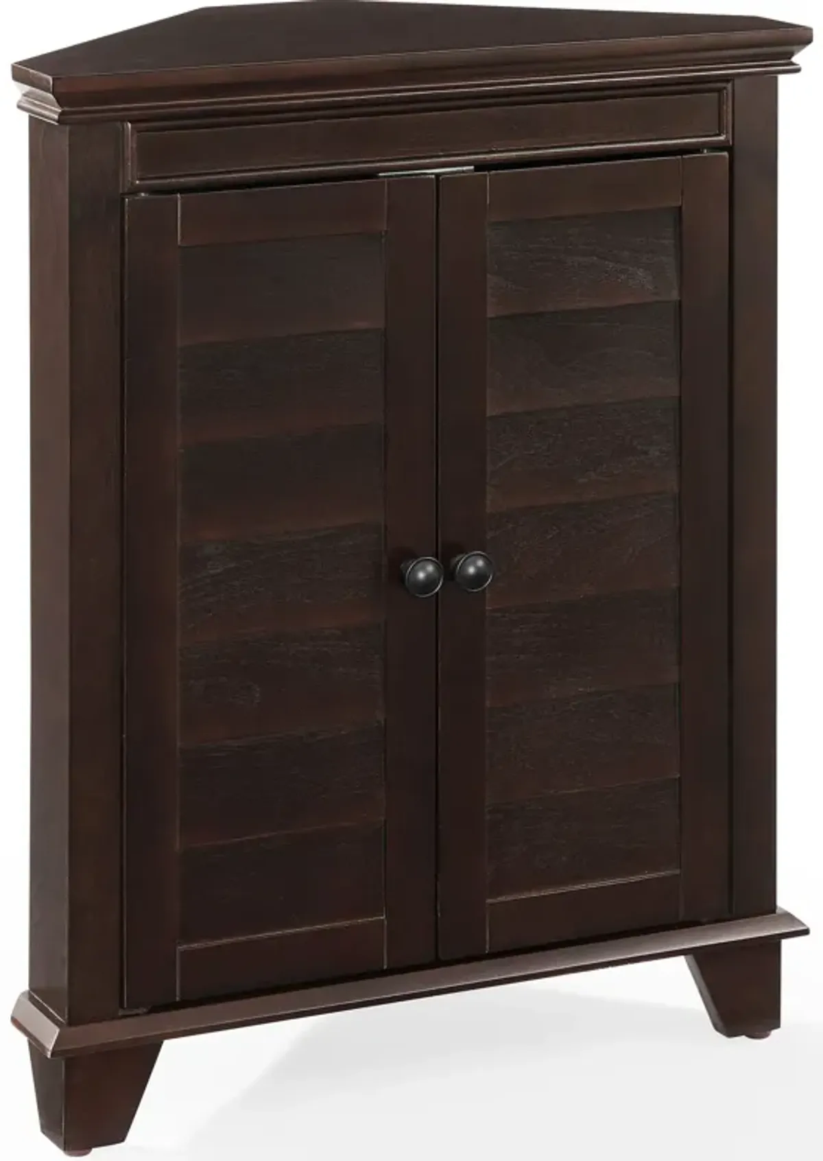 Beckinsale Corner Cabinet - Brown