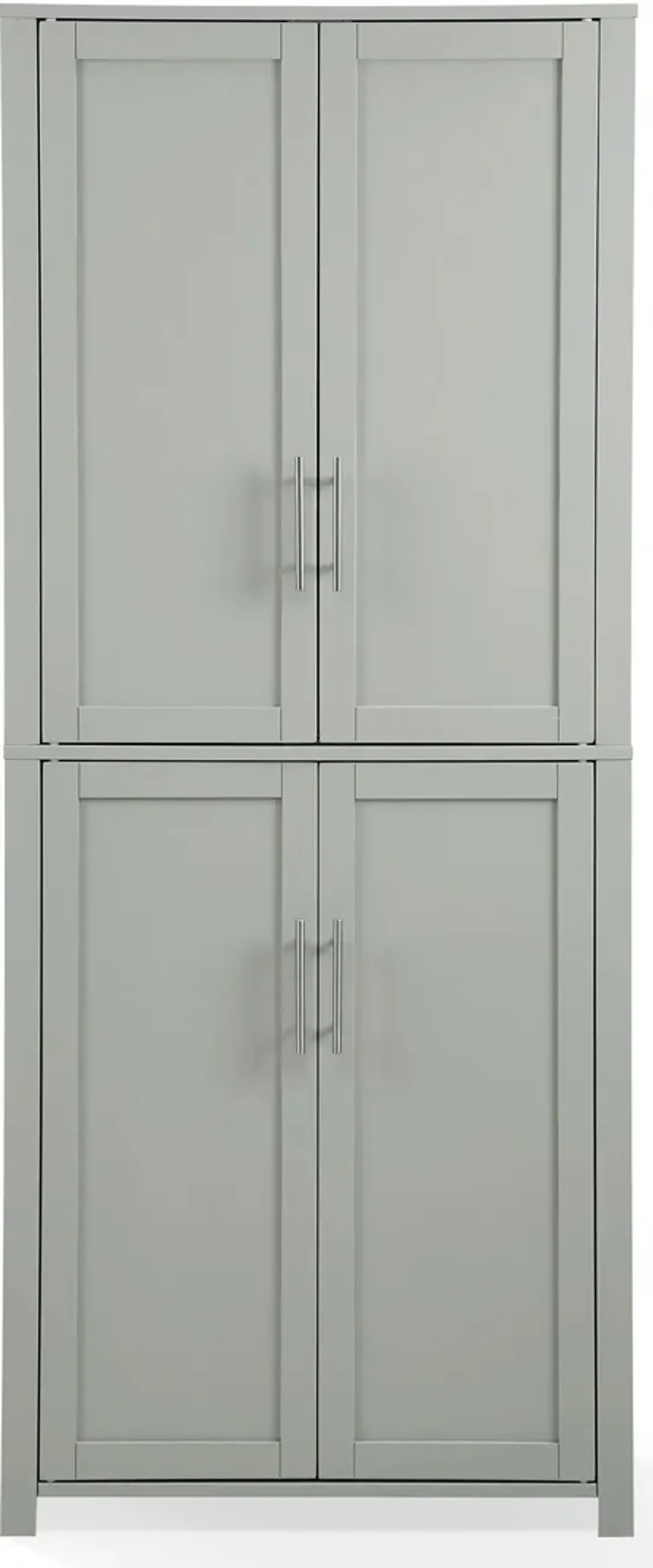 Rylan Tall Pantry - Gray