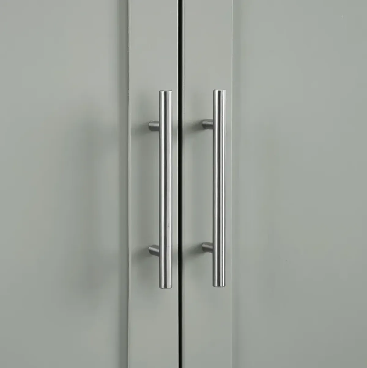 Rylan Tall Pantry - Gray