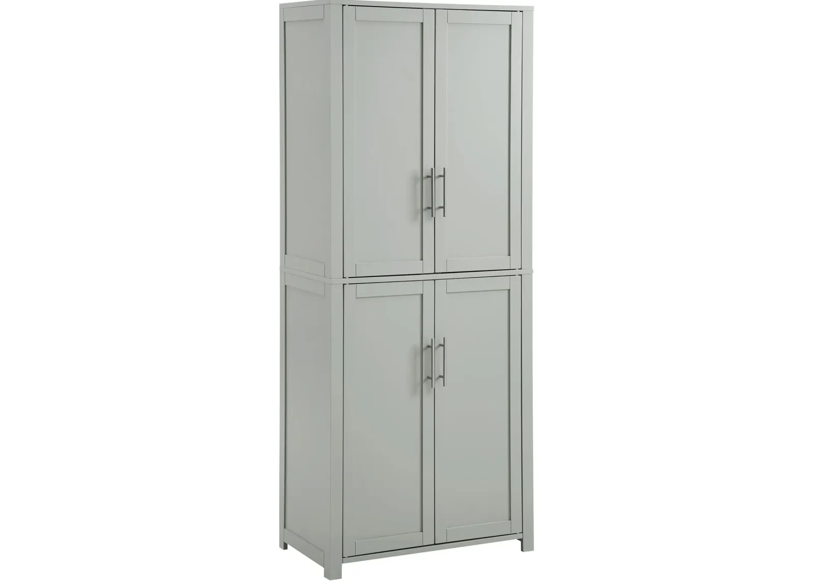 Rylan Tall Pantry - Gray