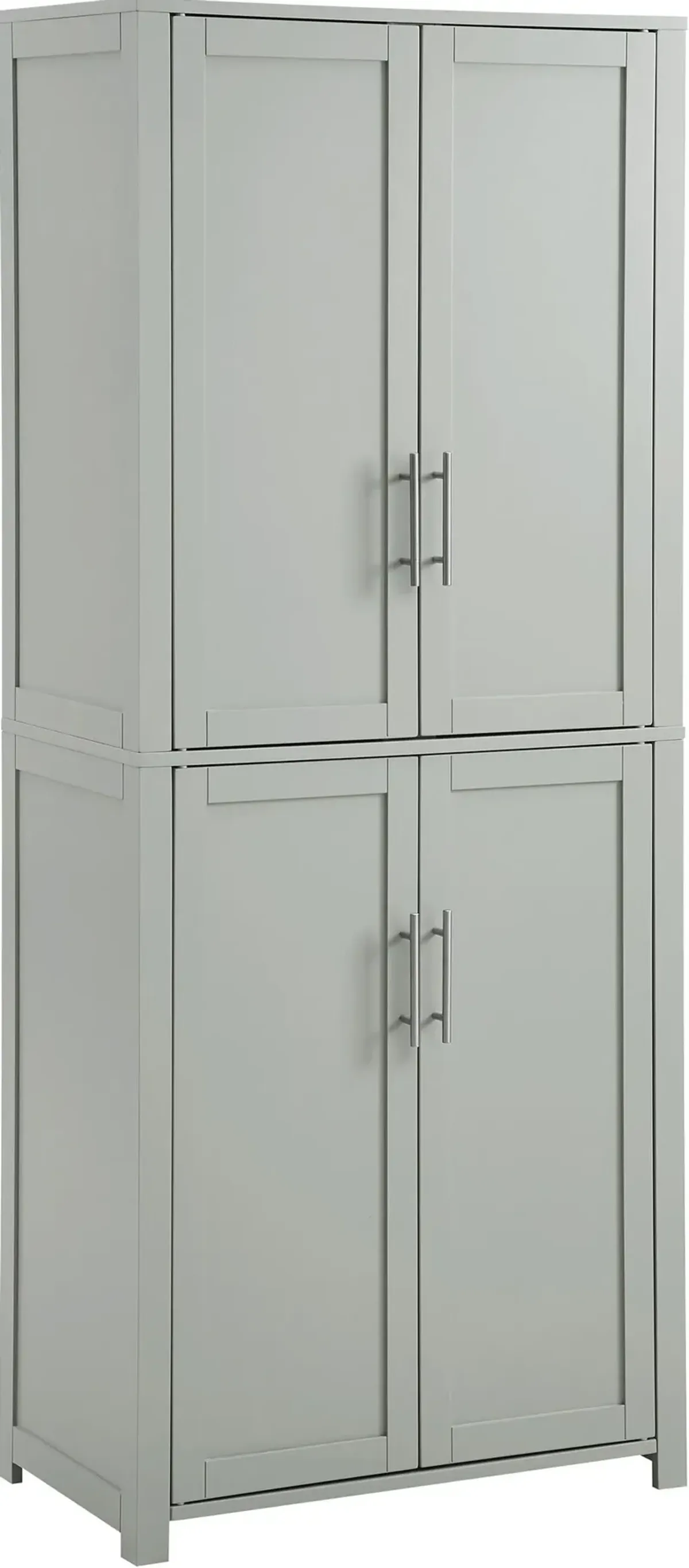 Rylan Tall Pantry - Gray