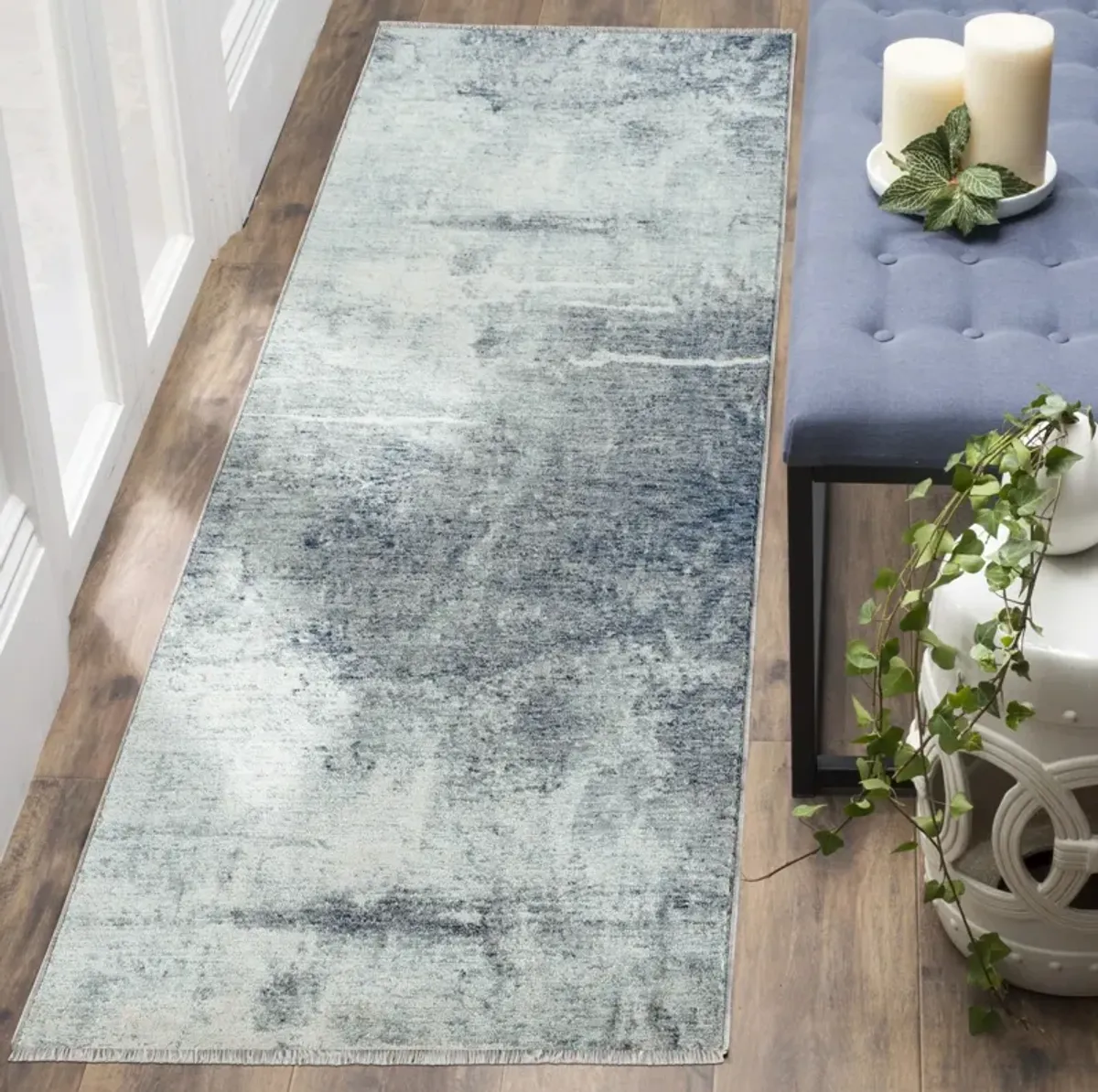 Adelaide 2'3"X7'10 Runner - Blue/Gray