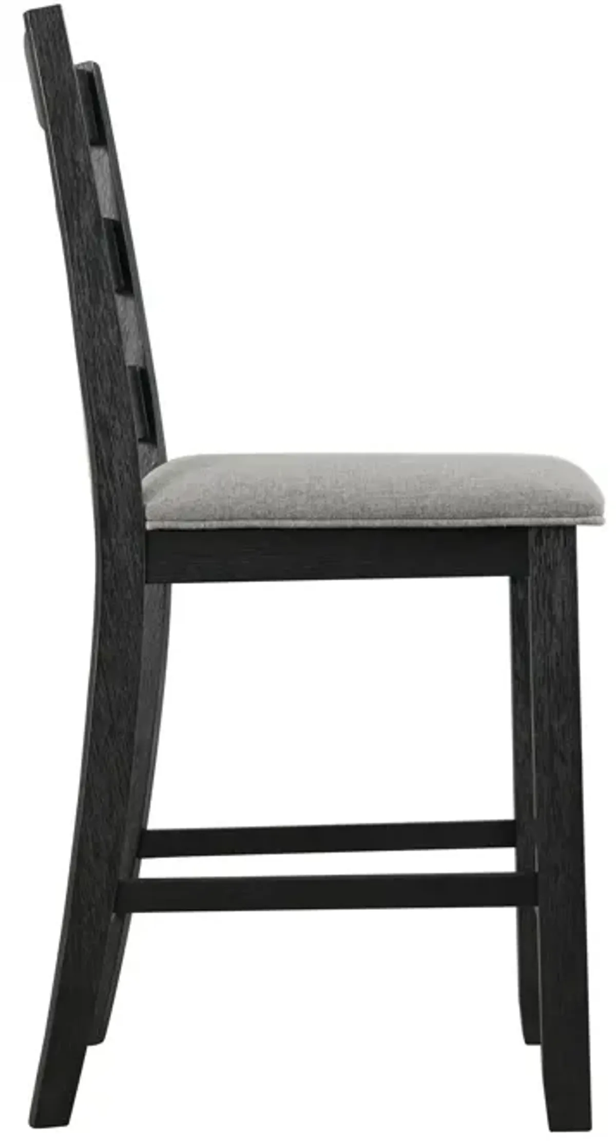 Emmaline Set of 2 Counter-Height Stools - Black