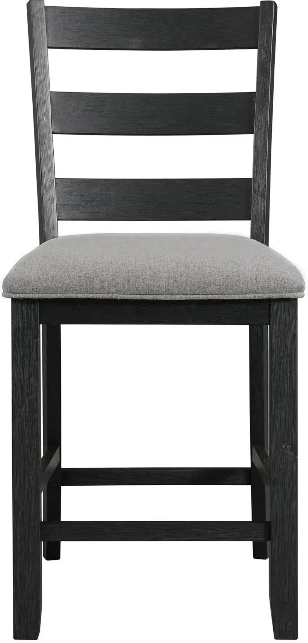 Emmaline Set of 2 Counter-Height Stools - Black