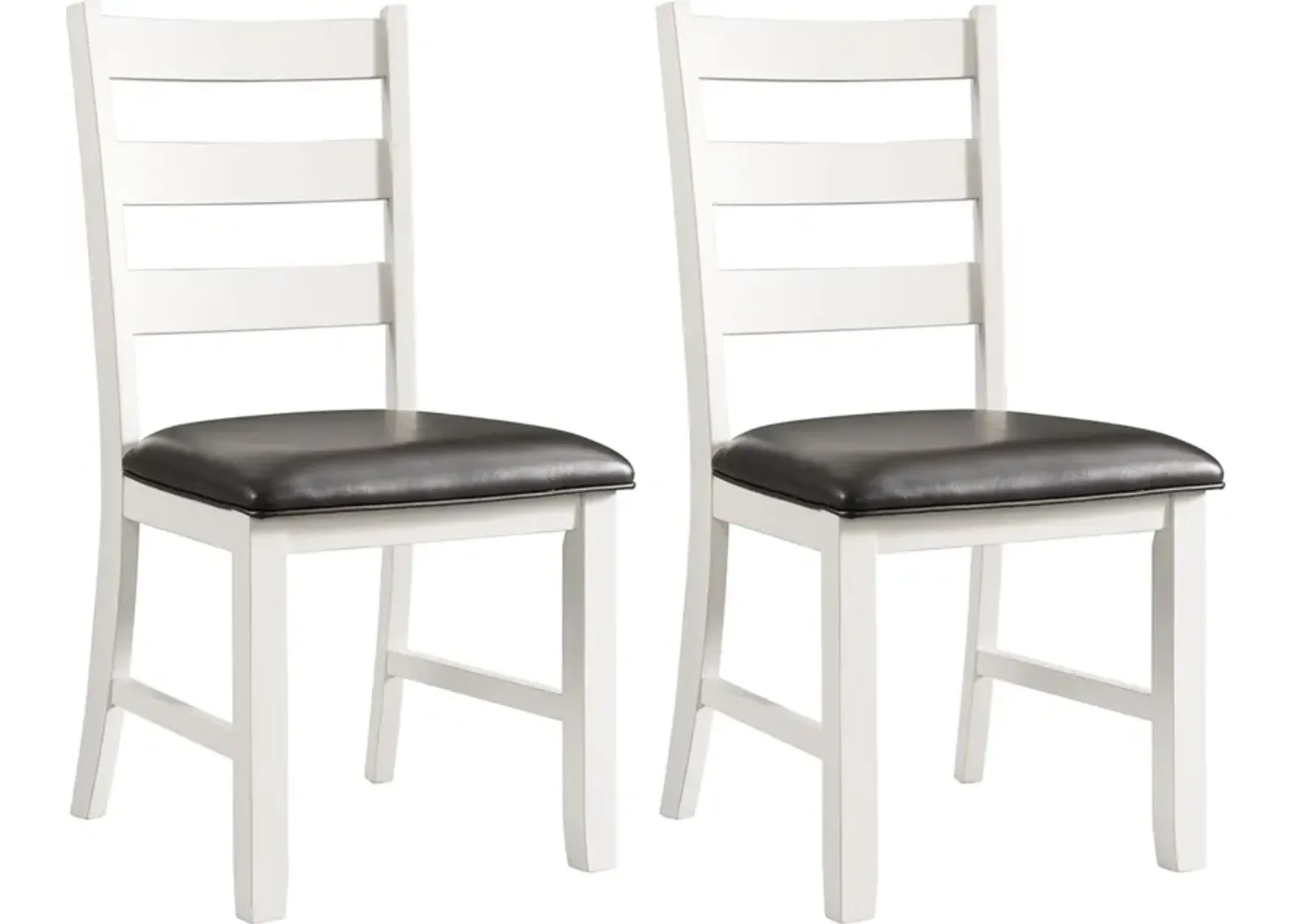 Emmaline Set of 2 Dining Chairs - Cream/Brown