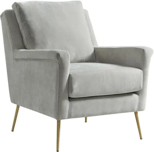 Linn Accent Chair - Light Gray