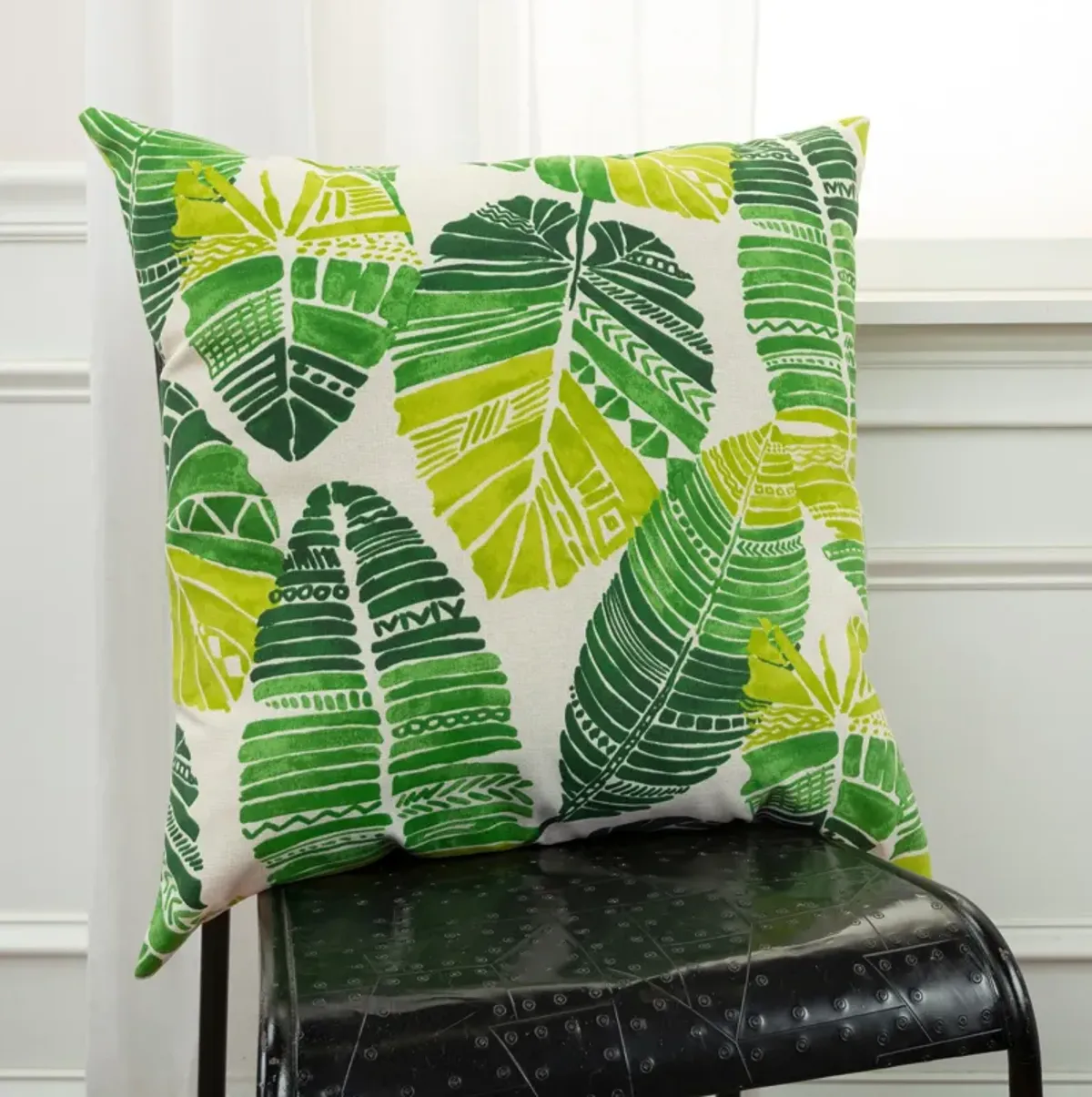 Palm Indoor/Outdoor Pillow - Green