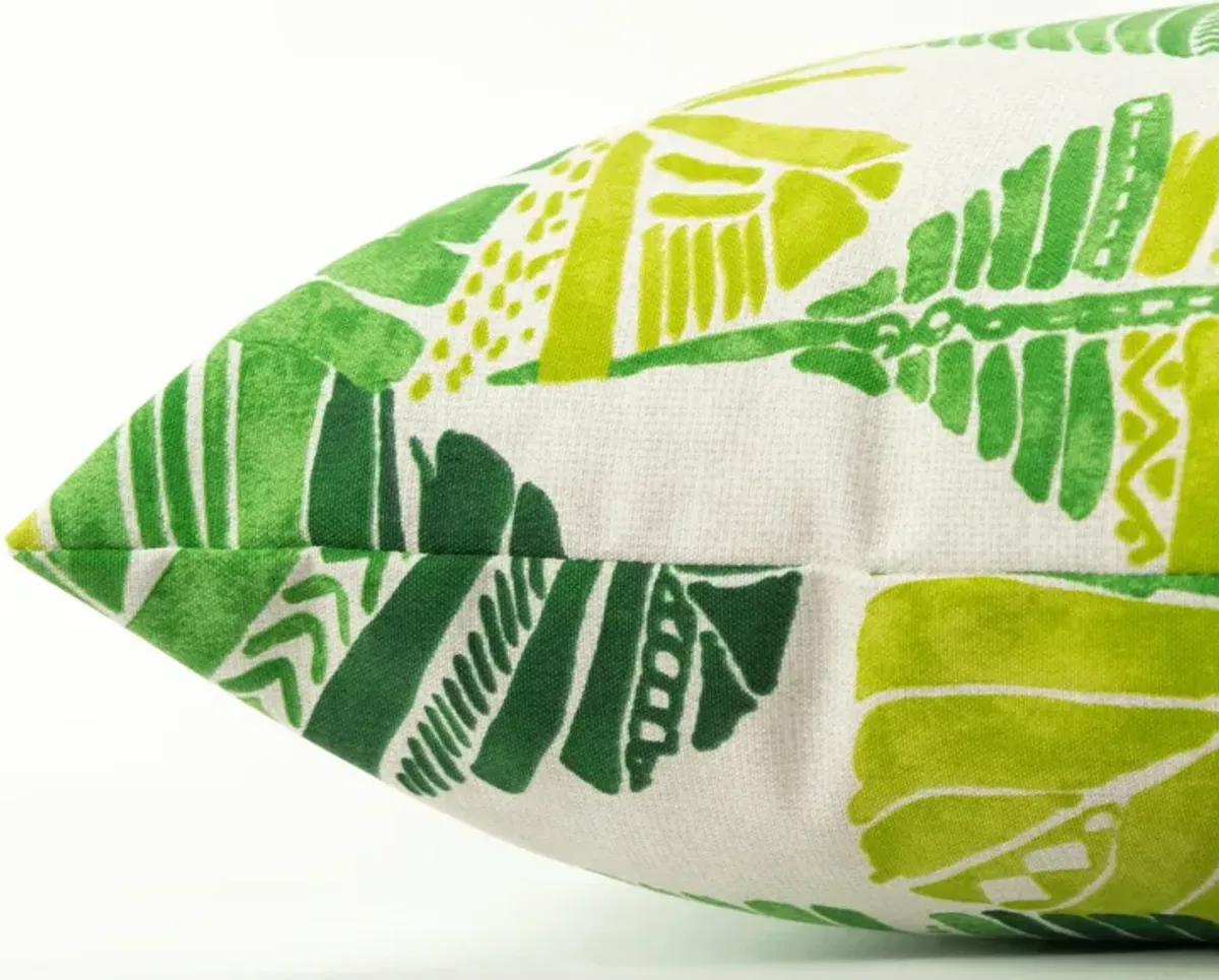 Palm Indoor/Outdoor Pillow - Green