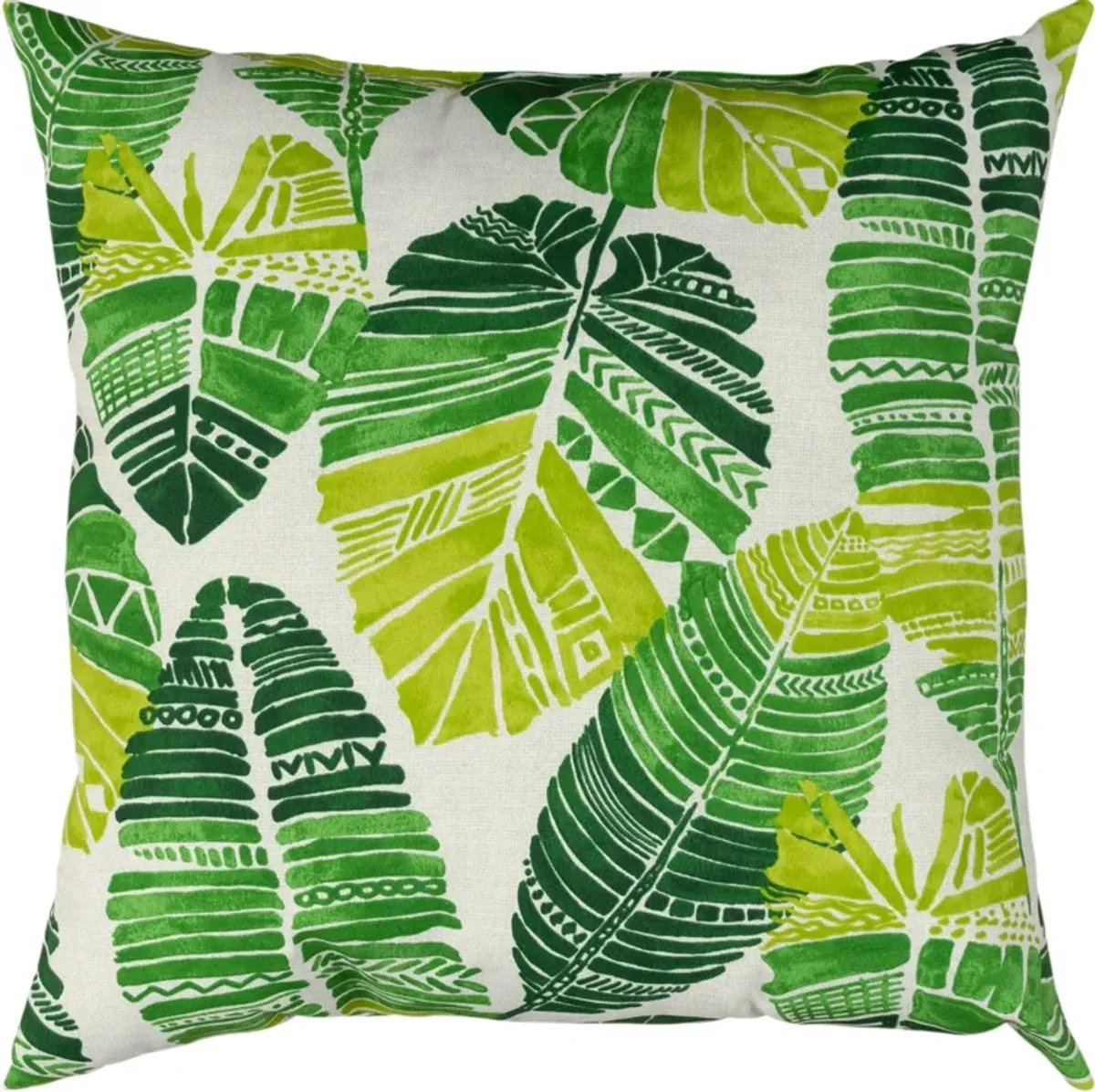 Palm Indoor/Outdoor Pillow - Green