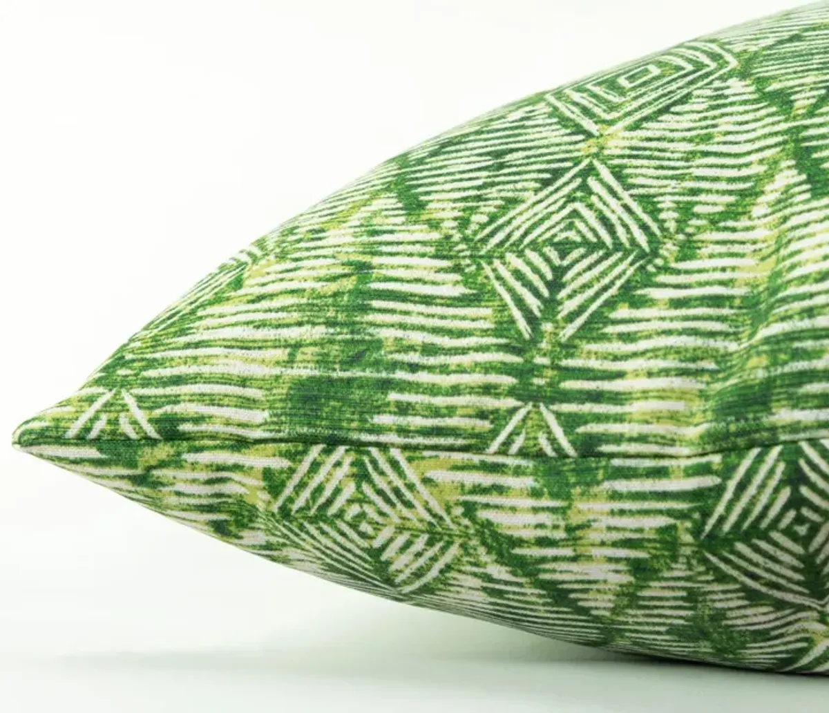 Noor Indoor/Outdoor Pillow - Green