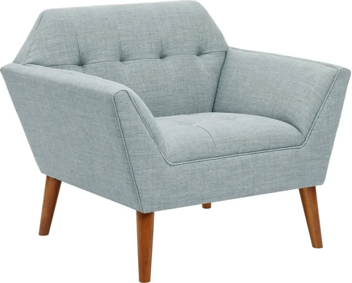 Laureen Accent Chair - Light Blue