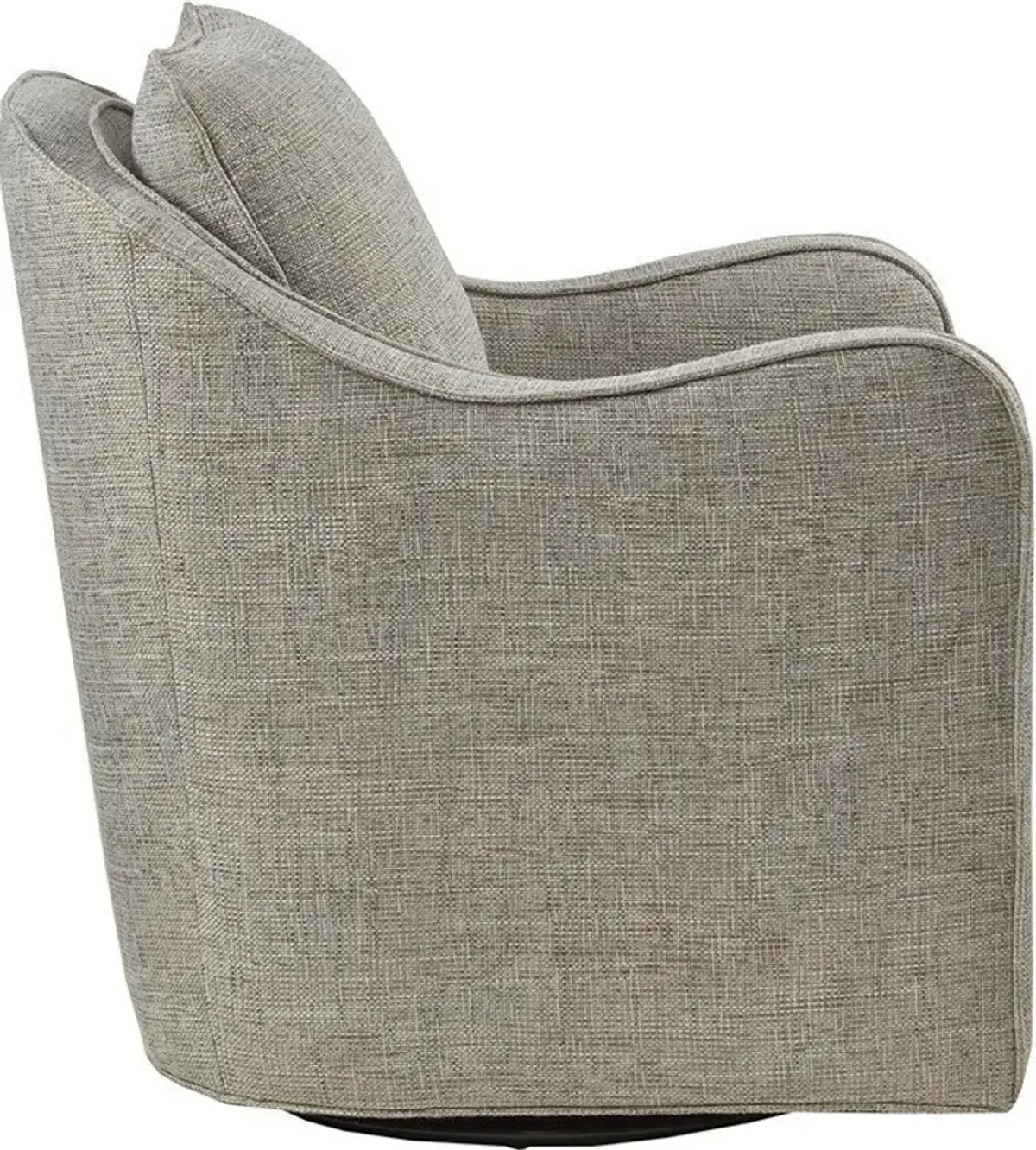 Wilshire Swivel Chair - Gray