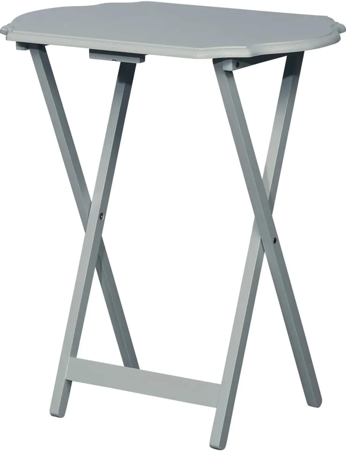 Cordelia Set of 2 Tray Tables - Gray