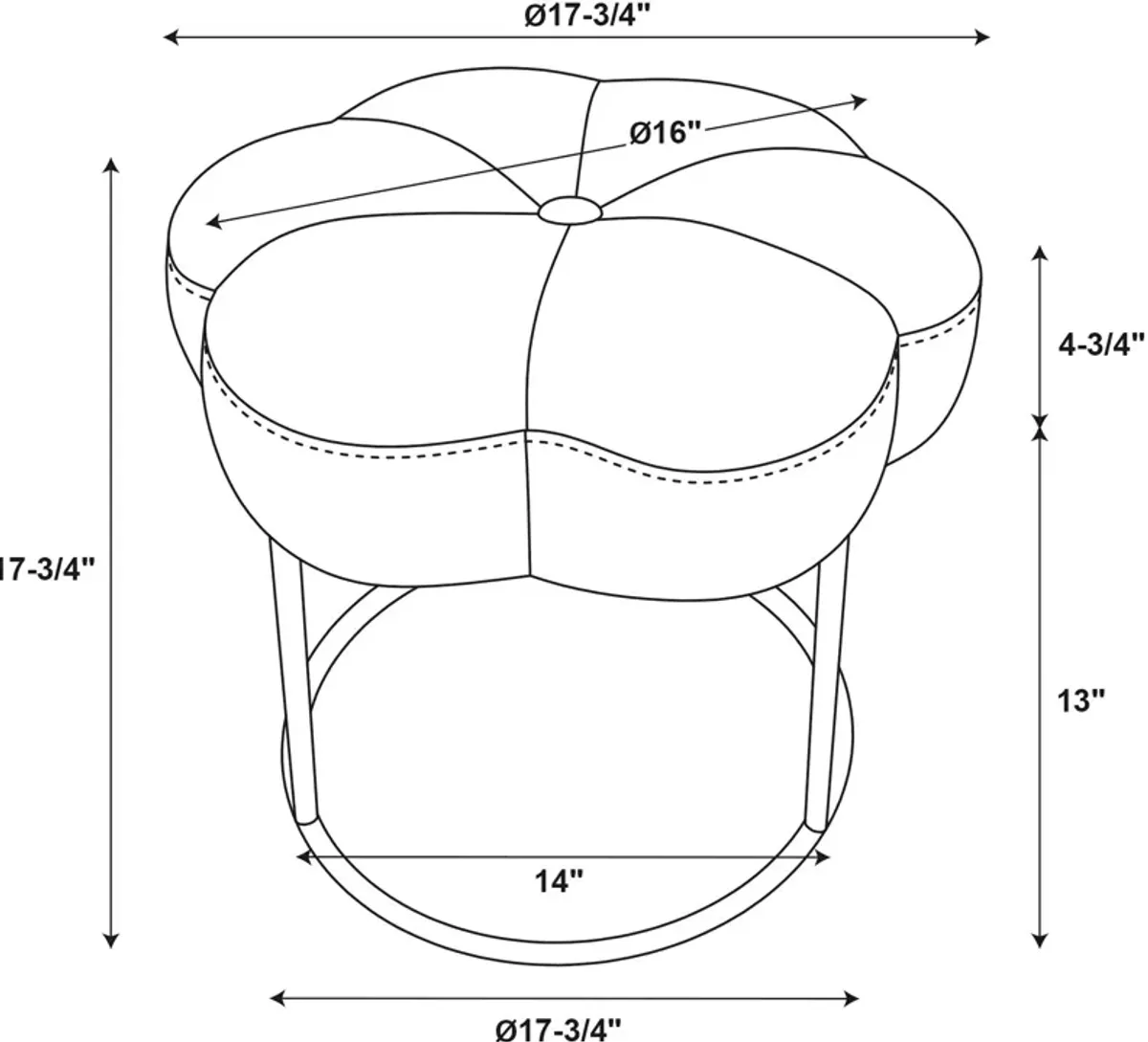 Dora Vanity Stool