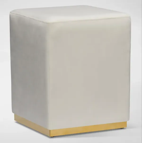 Eloise Ottoman - Cream