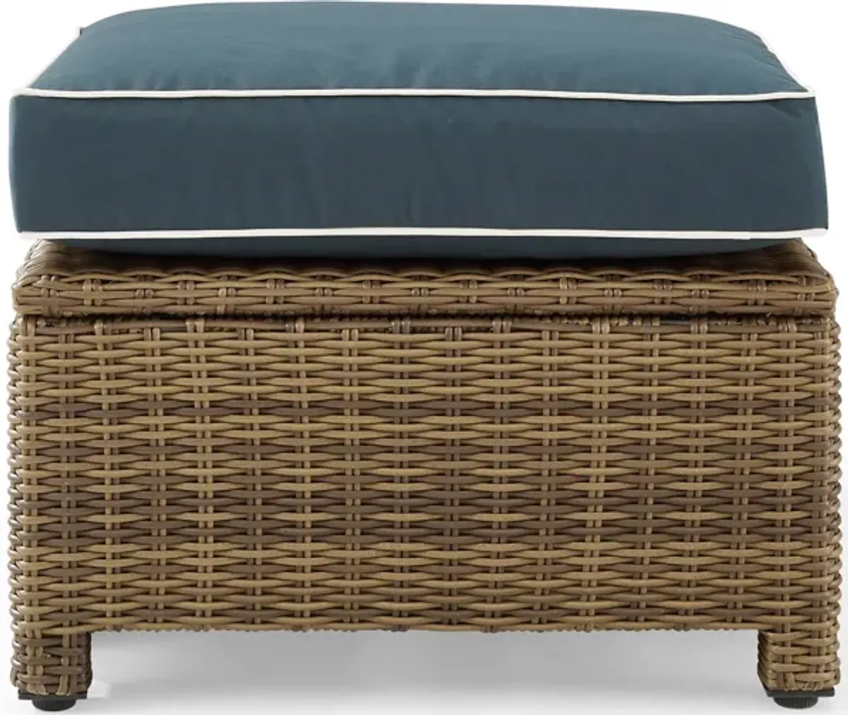 Destin Outdoor Ottoman - Navy