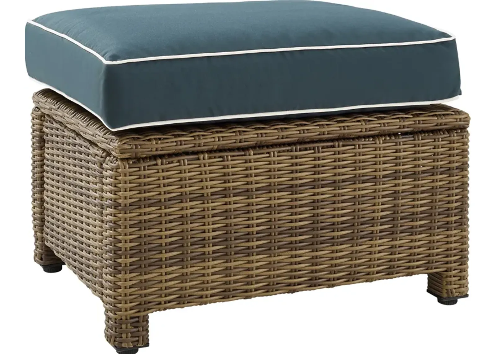 Destin Outdoor Ottoman - Navy