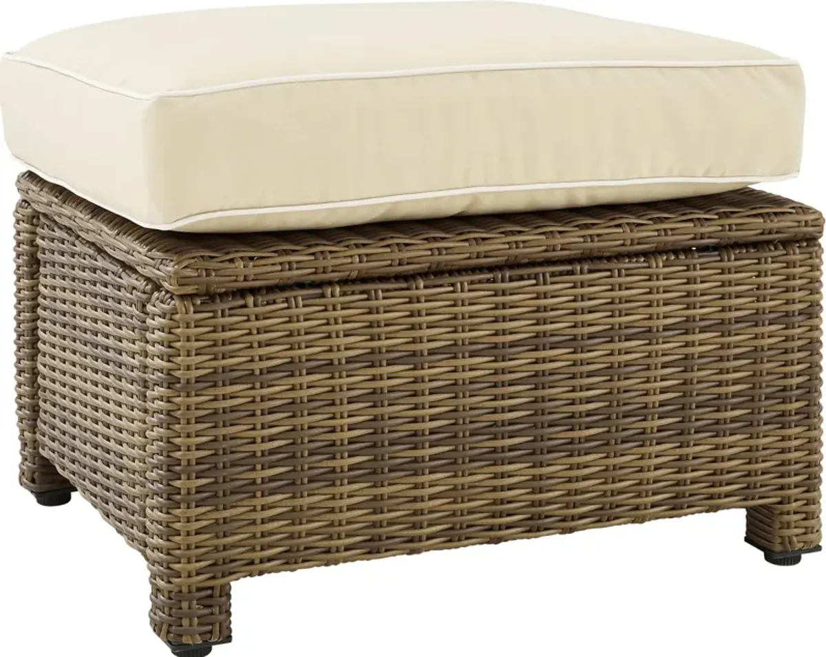 Destin Outdoor Ottoman - Sand