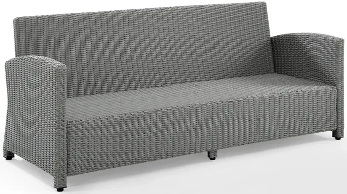 Destin Outdoor Sofa - Navy/Gray