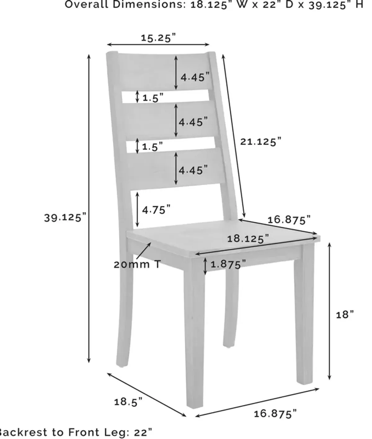 Ridgeline Dining Table, 4 Chairs and Bench