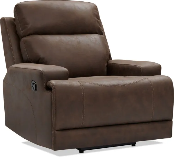 Laredo Manual Recliner - Chocolate