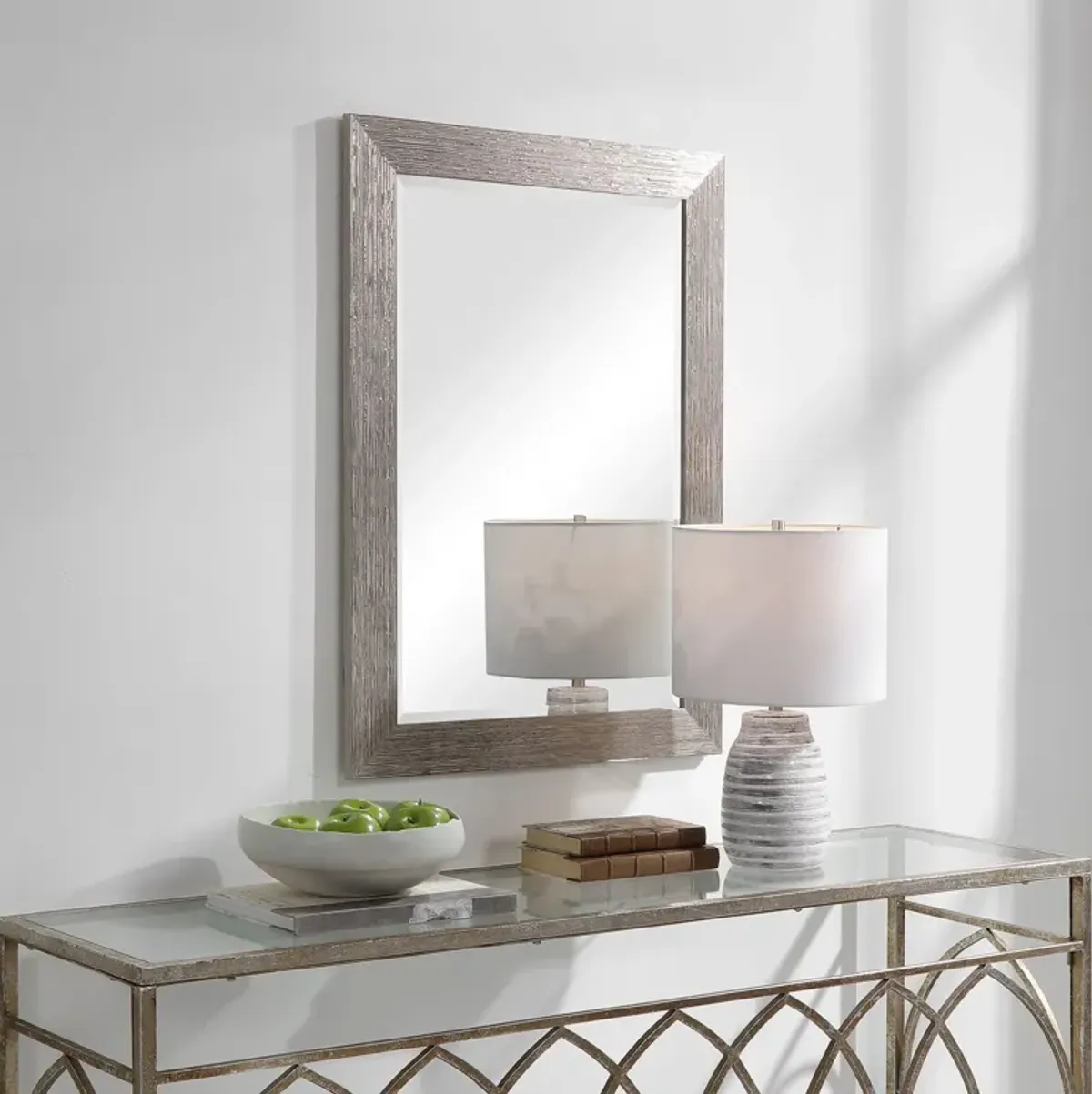 Denisa 36'' x 26'' Wall Mirror
