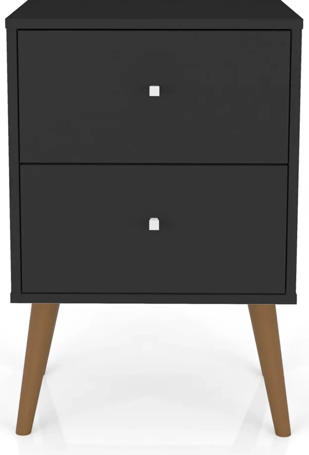 Webb 2 Drawer Nightstand - Black