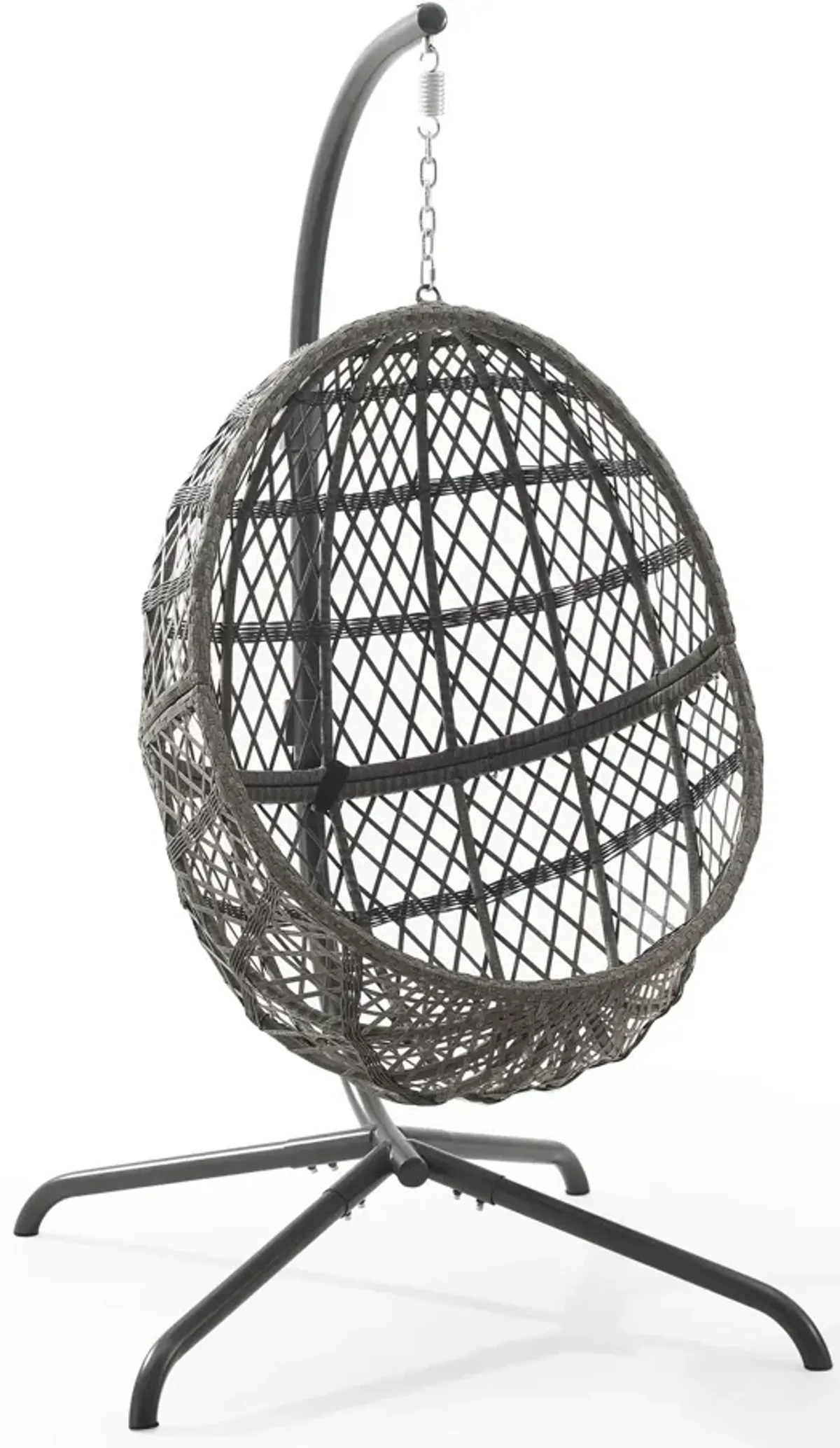 Annapolis Indoor/Outdoor Hanging Egg Chair - Gray