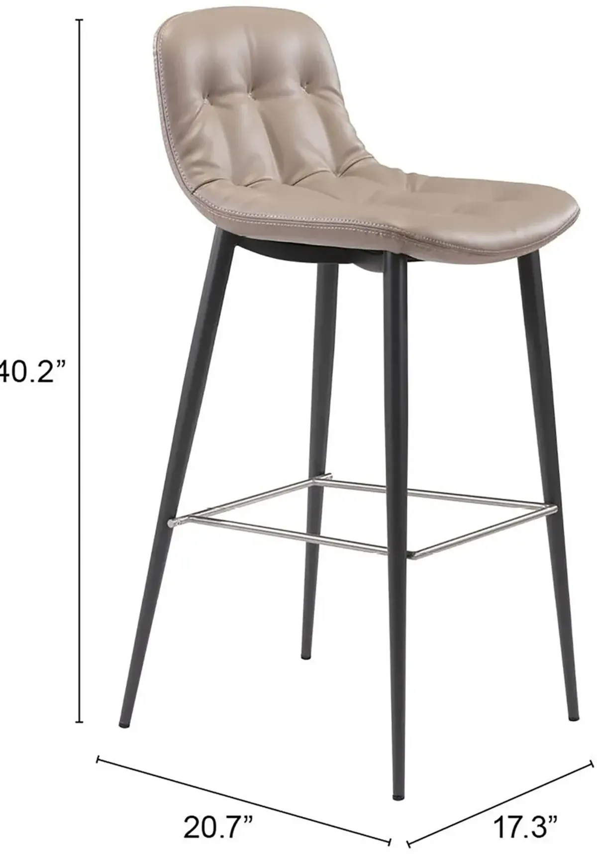 Hayden Set of 2 Bar Stools