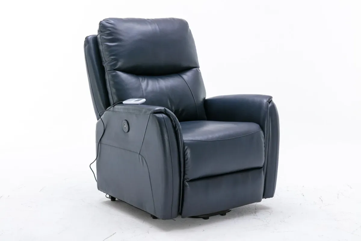 Robert Power Lift Chair - Navy