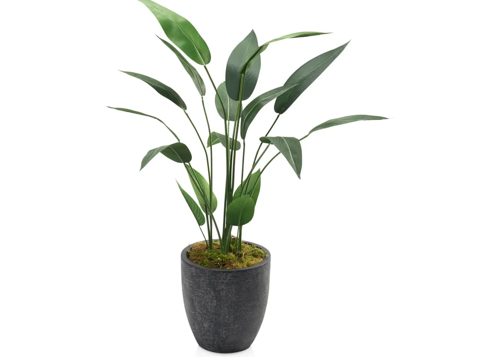 Faux 4.5' Travellers Palm Tree with Summit Planter - Small