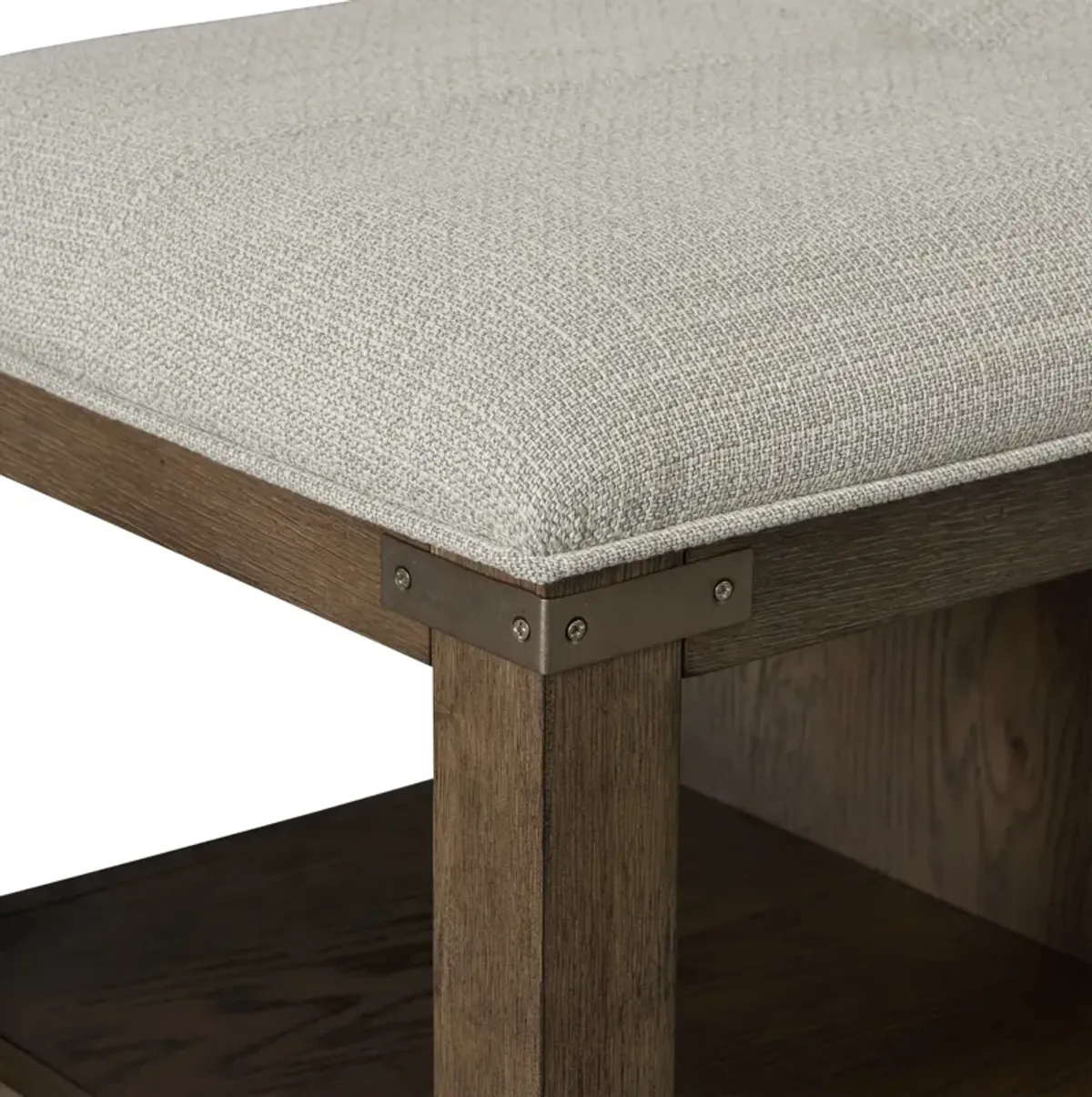 Madrid Storage Bench - Oak