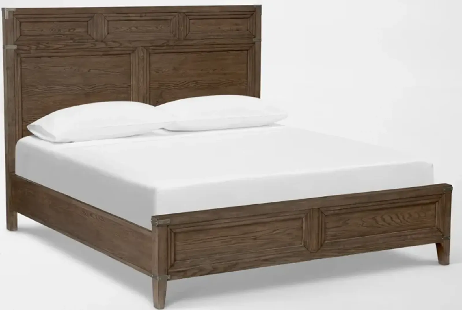 Madrid Queen Bed - Oak