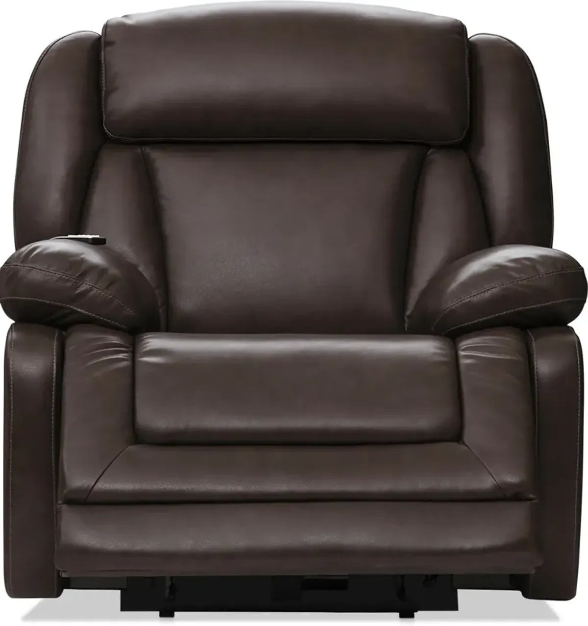 Palermo Triple-Power Reclining Sofa, Loveseat and Recliner Set - Brown