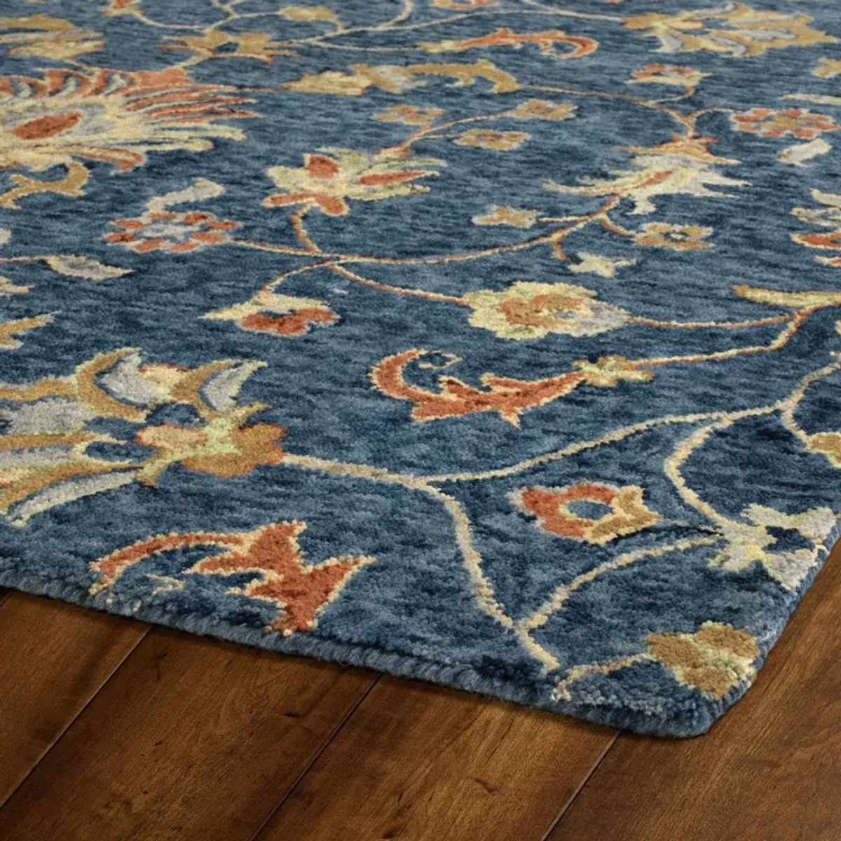 Effective 4' X 6' Area Rug - Denim