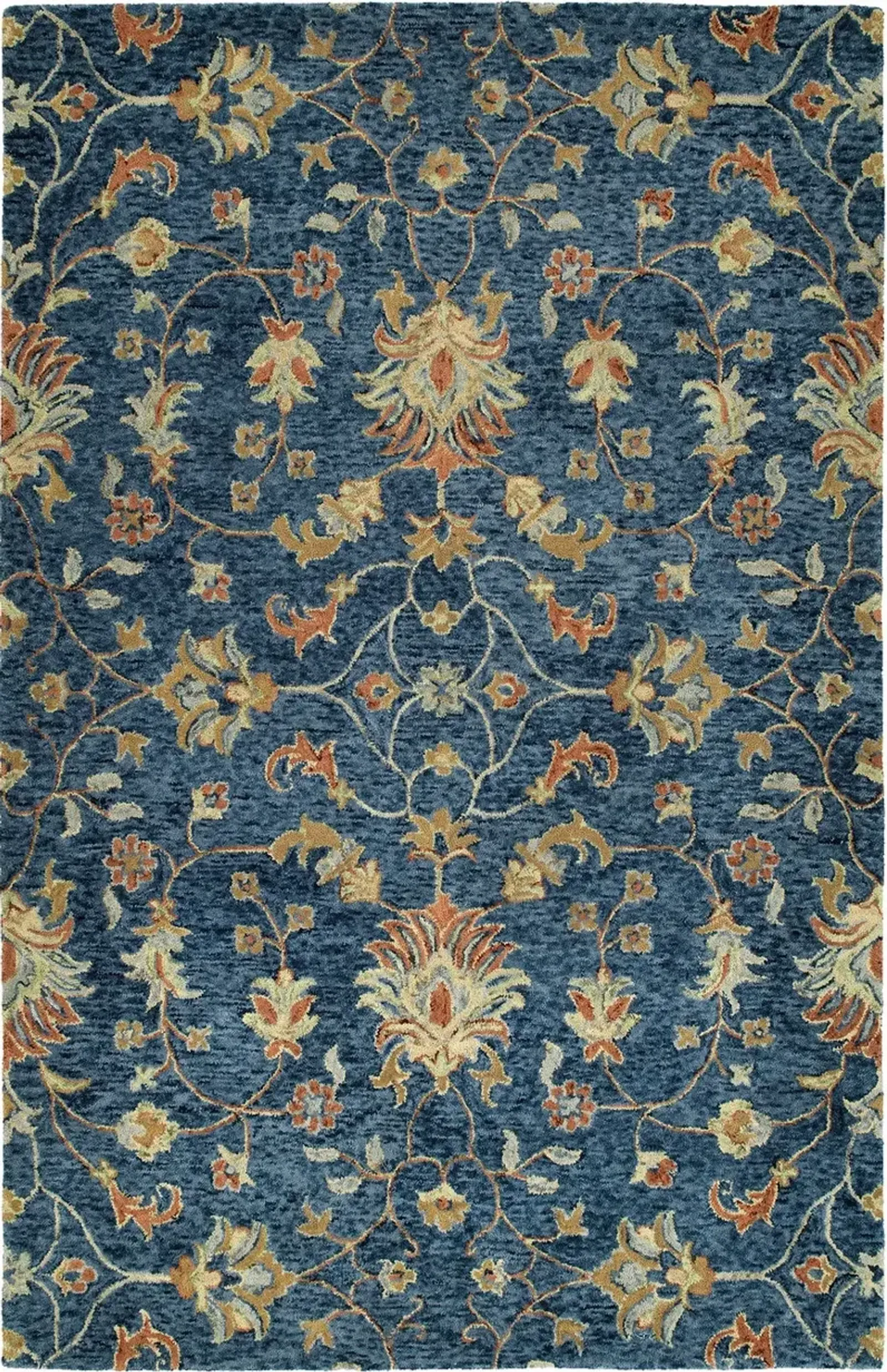 Effective 4' X 6' Area Rug - Denim