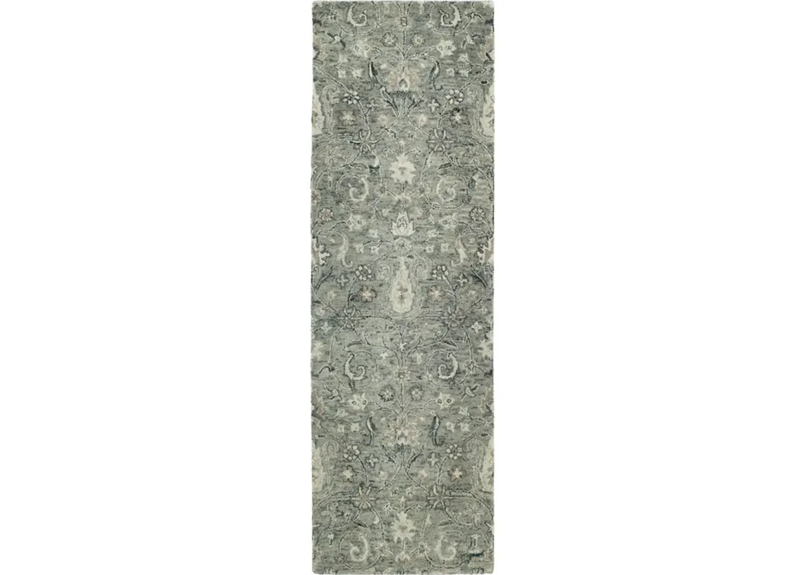 Calm 2' X 8' Area Rug - Gray