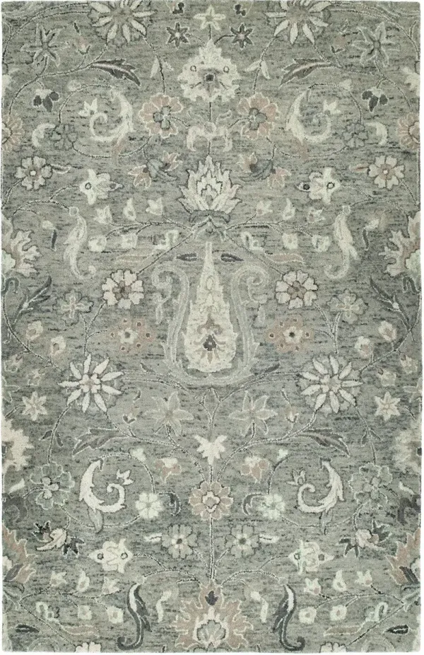 Calm 4' X 6' Area Rug - Gray