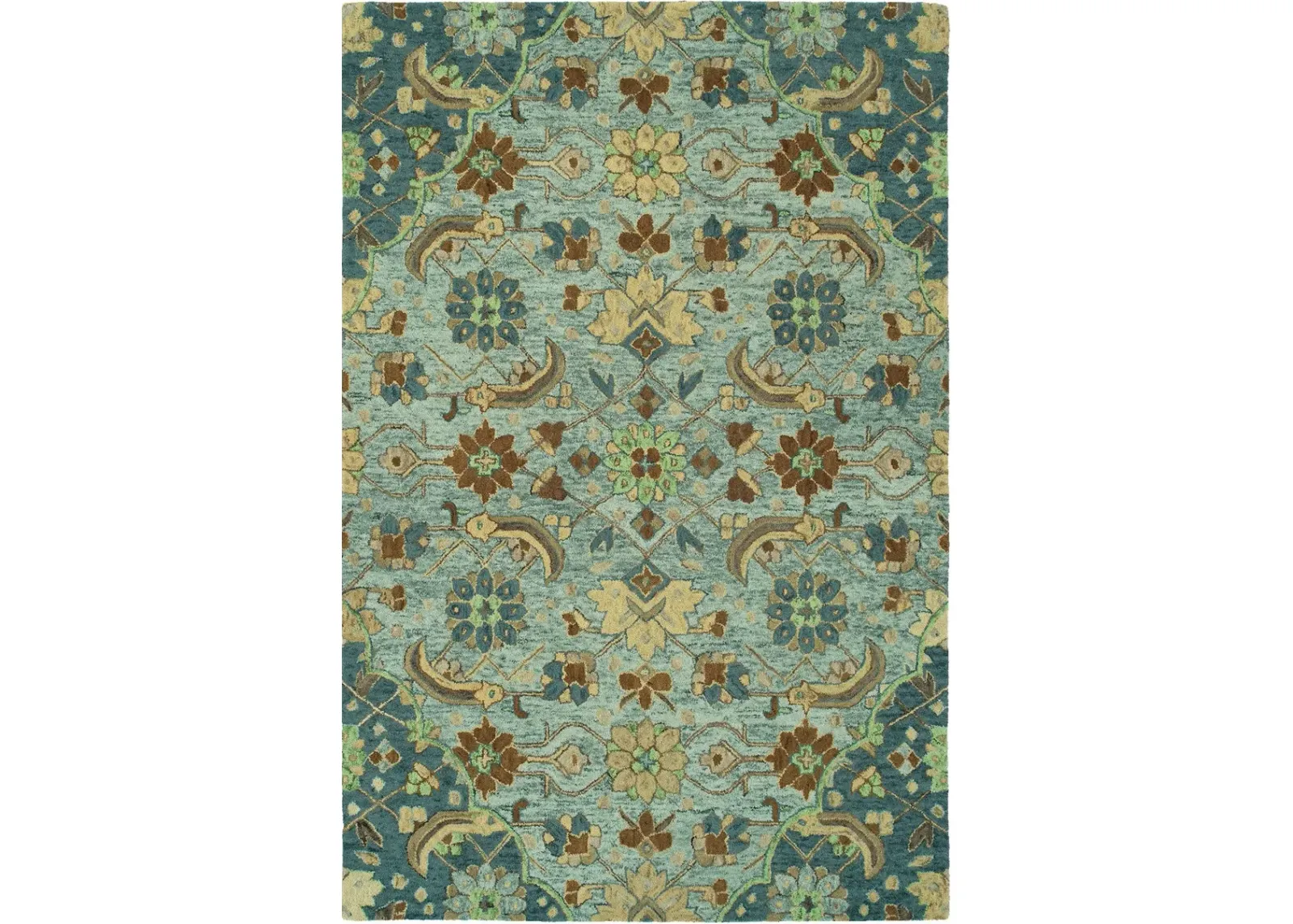 Confident 8' X 10' Area Rug - Light Blue