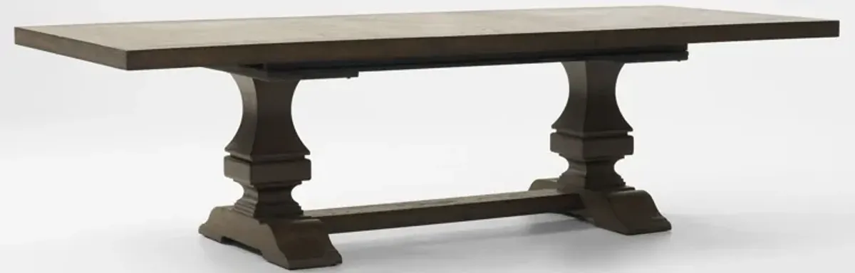 Asheville Rectangle Extendable Dining Table - Tobacco