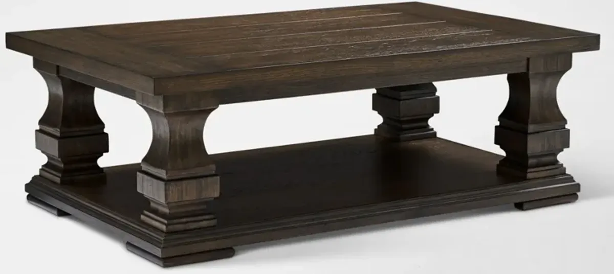 Asheville Rectangle Coffee Table - Tobacco