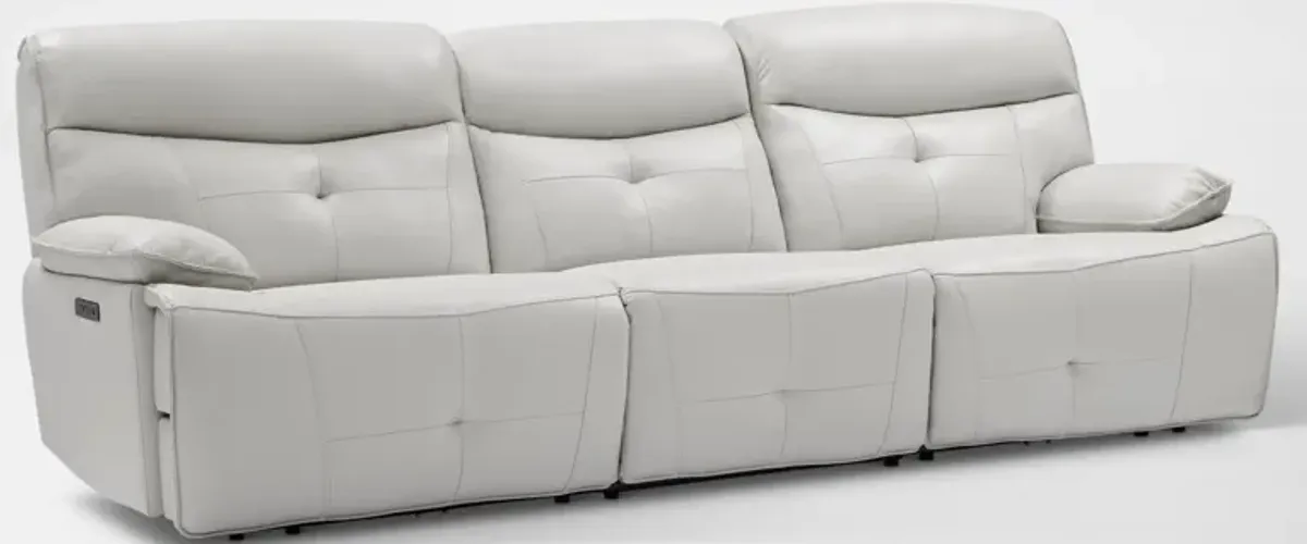 Westgate 3-Piece Dual-Power Sofa - Fog